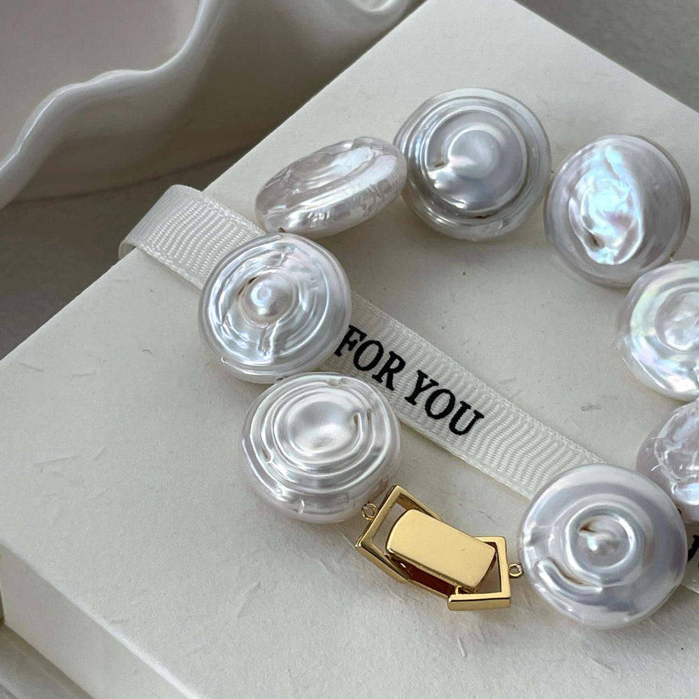 
                      
                        Roman Holiday Baroque Pearl Bracelet
                      
                    