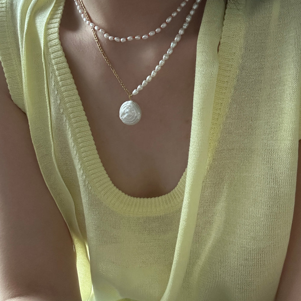 Roman Holiday Baroque Pearl Necklace