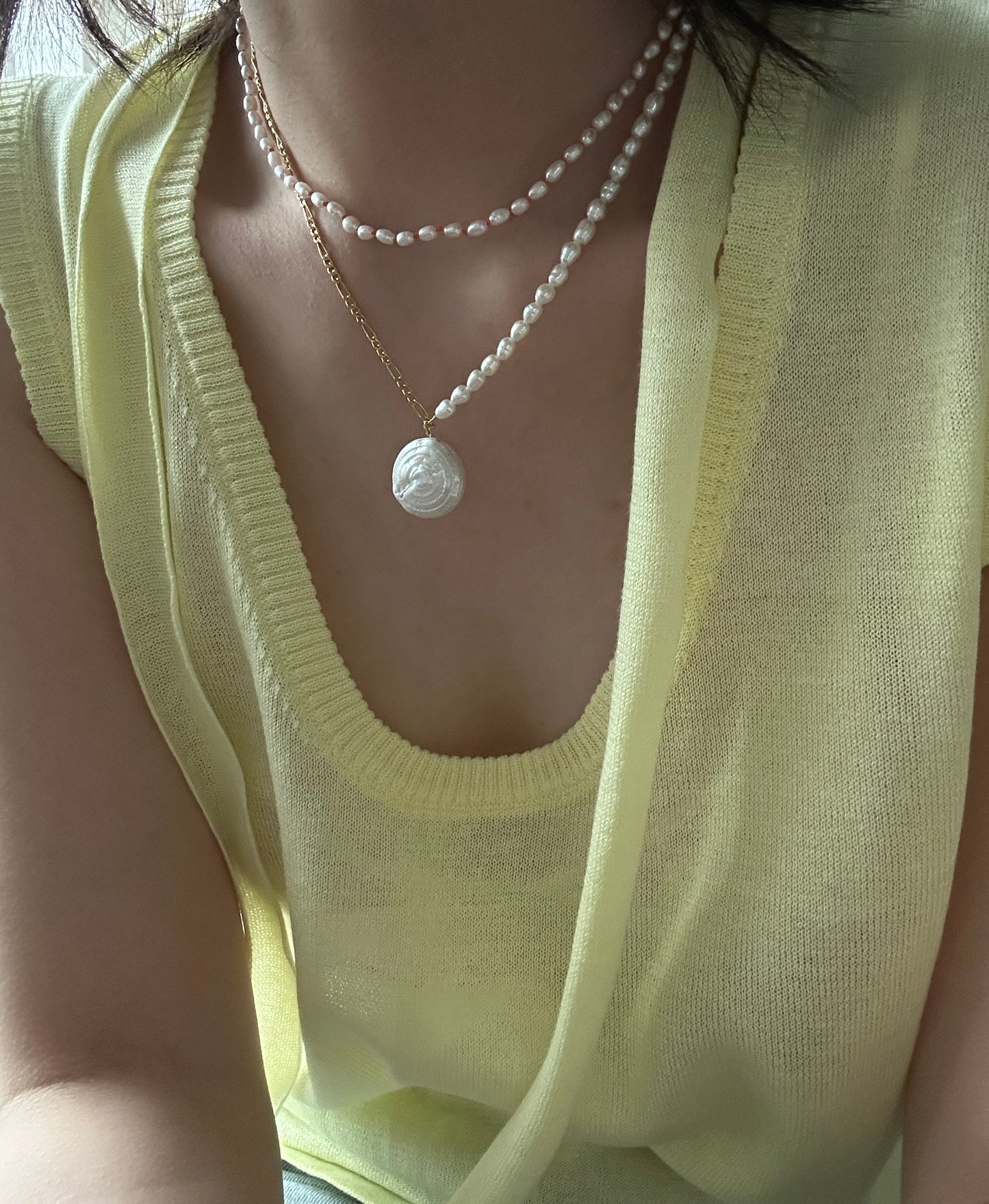 Roman Holiday Baroque Pearl Necklace