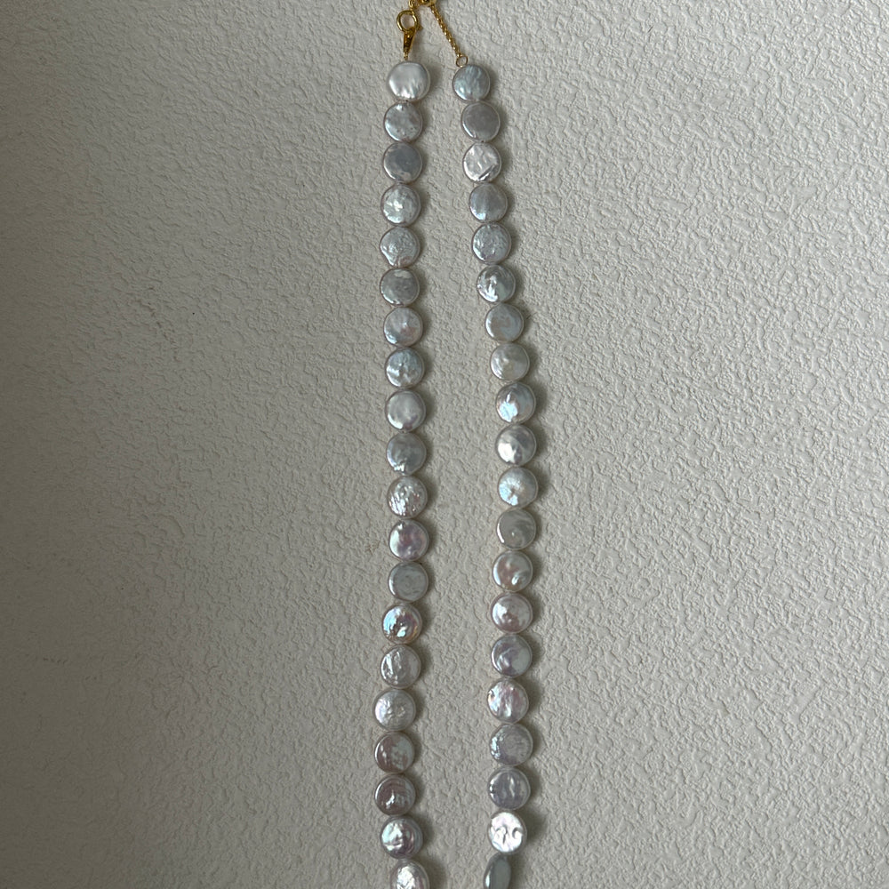 
                      
                        Small Round Natural Baroque Pearl Necklace
                      
                    