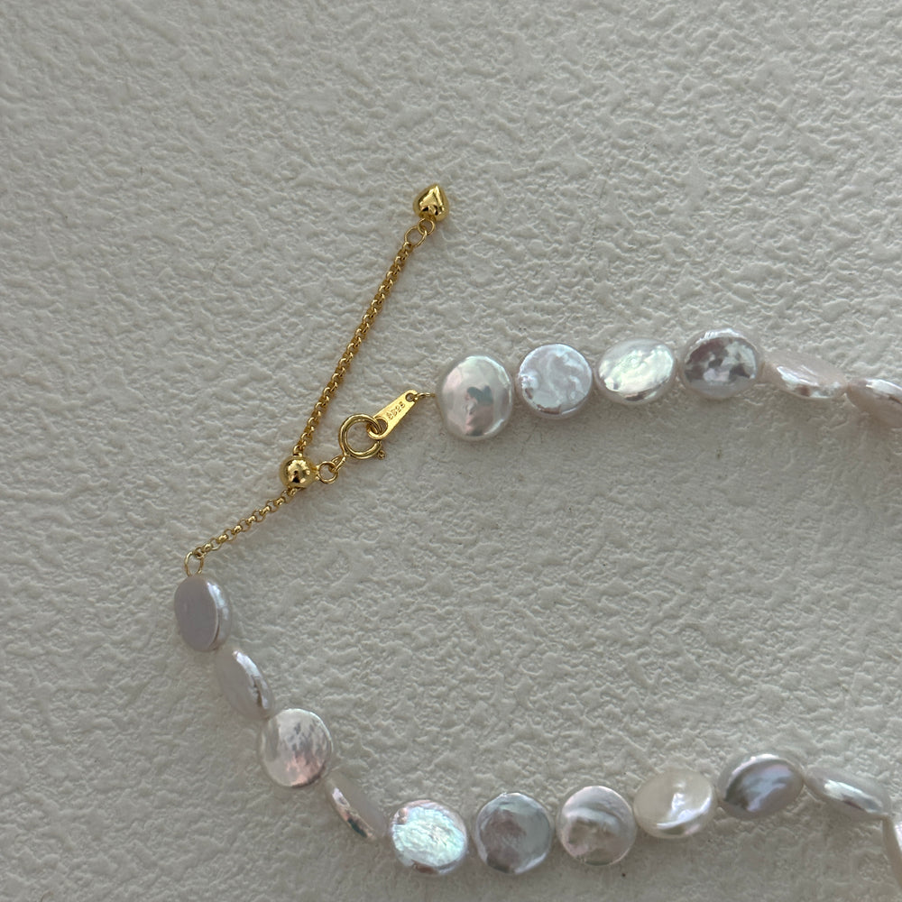 
                      
                        Small Round Natural Baroque Pearl Necklace
                      
                    