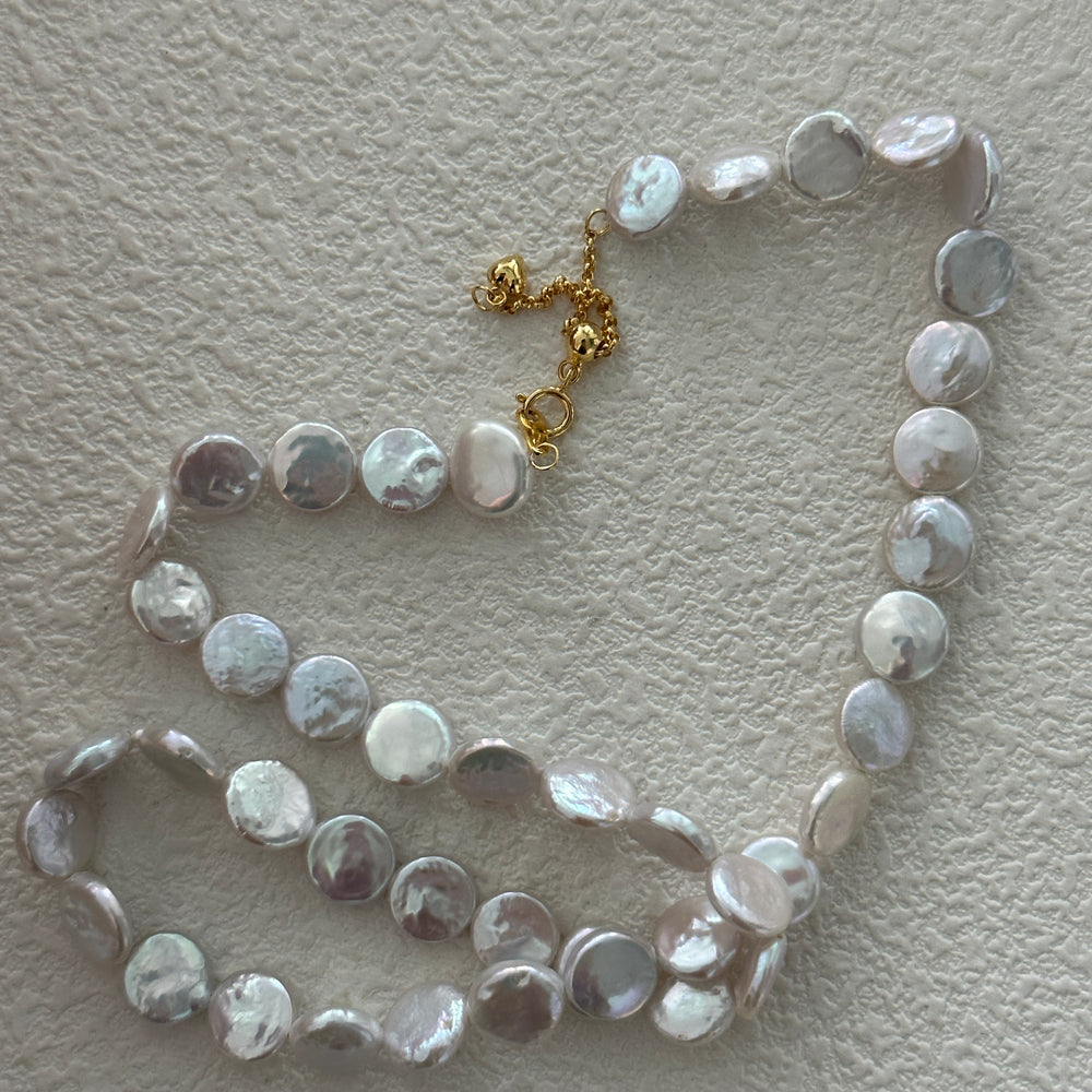 
                      
                        Small Round Natural Baroque Pearl Necklace
                      
                    