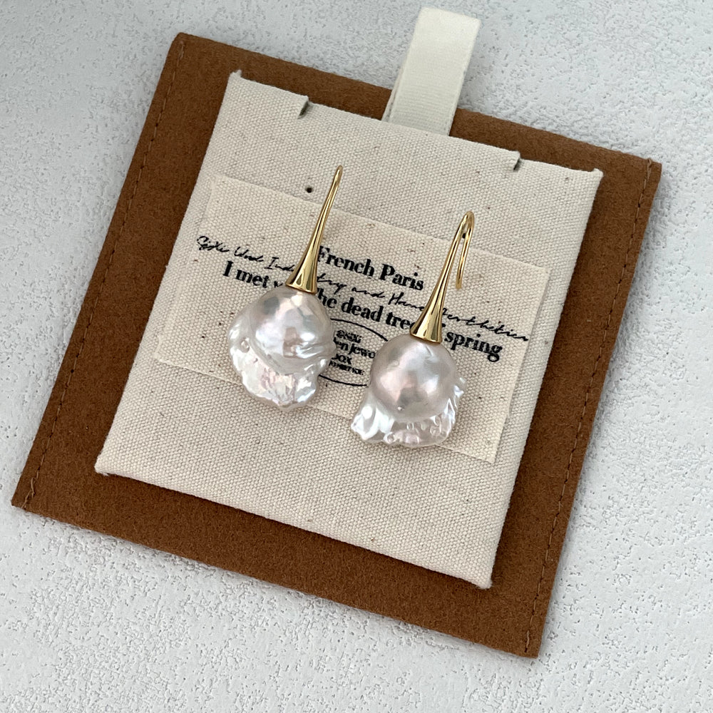 
                      
                        Jellyfish Natural Baroque Pearl Earrings
                      
                    