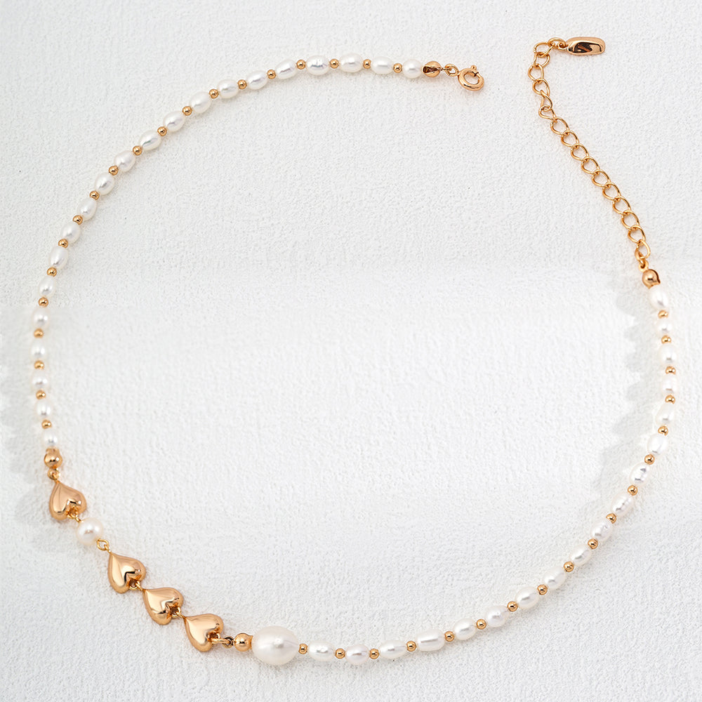 OL Style Natural Pearl Necklace