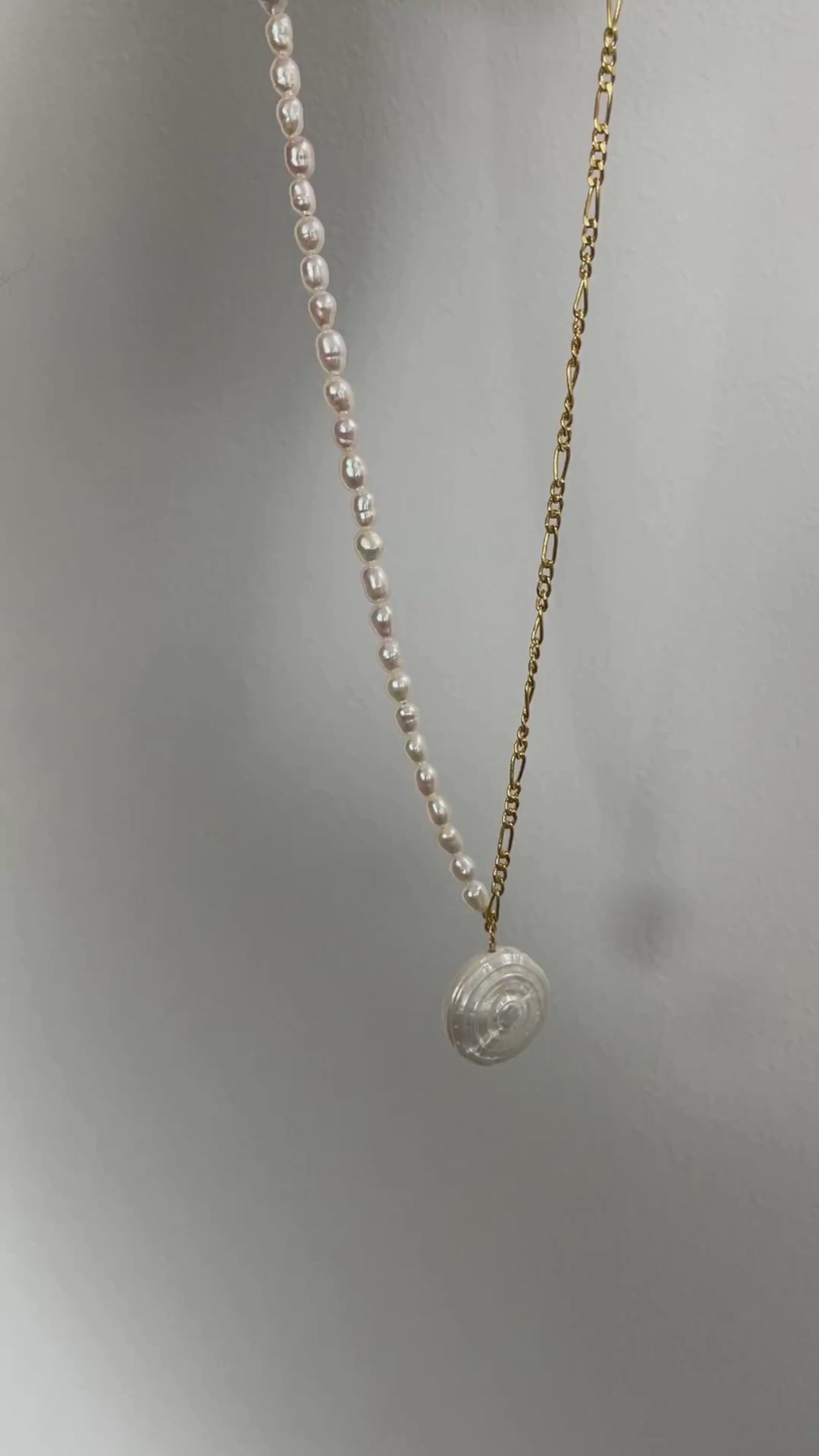 Roman Holiday Baroque Pearl Necklace