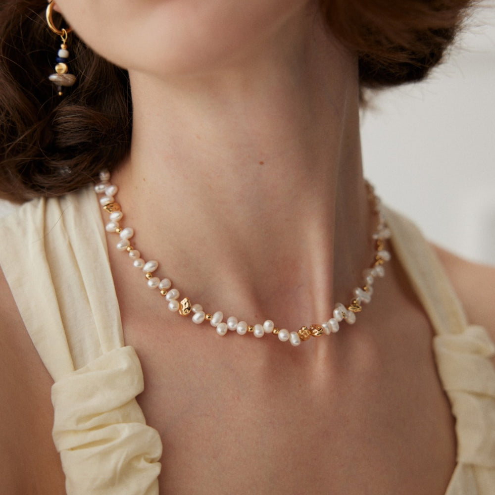 Blossom Natural Pearl Necklace