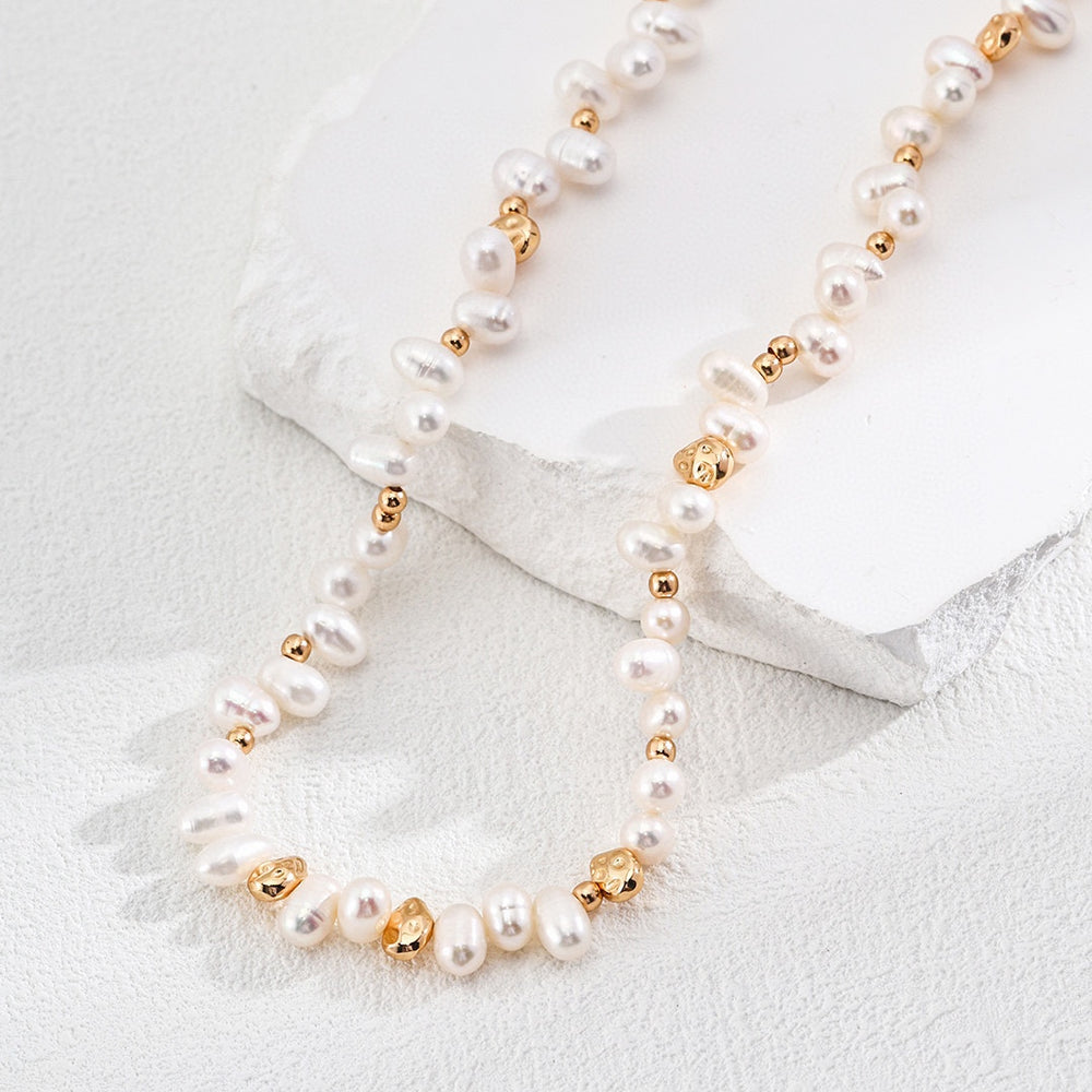 
                      
                        Blossom Natural Pearl Necklace
                      
                    