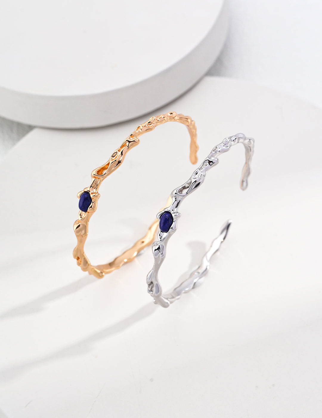 Lava Natural Lapis Lazuli Bracelet