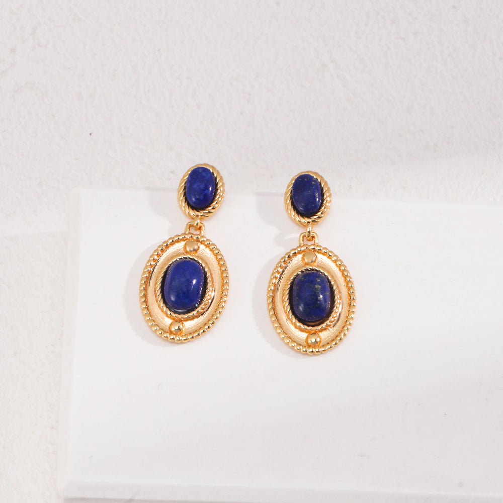 Classic Lapis Lazuli Earrings