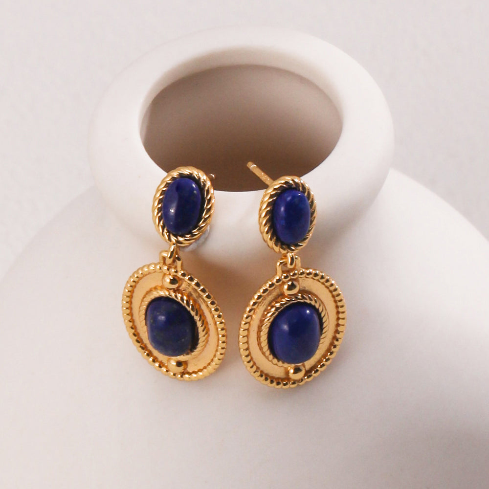 
                      
                        Classic Lapis Lazuli Earrings
                      
                    