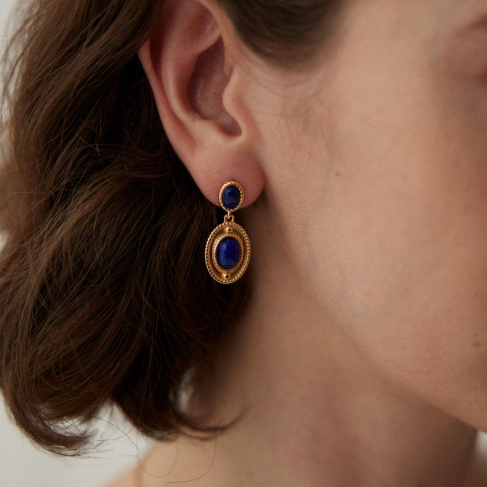 Classic Lapis Lazuli Earrings