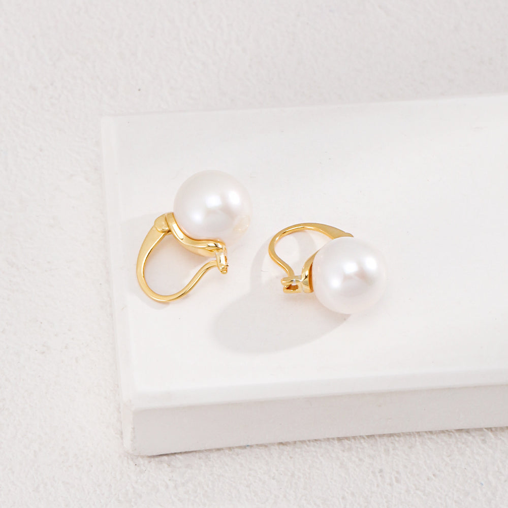 
                      
                        Classic natural pearl earrings
                      
                    